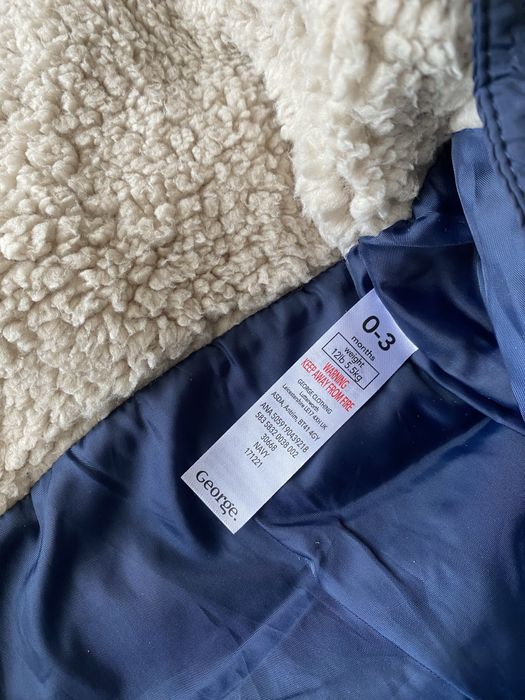 Дитячий зимовий комбінезон george 0-3