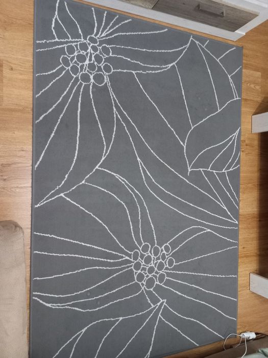 Carpete  cinza  ikea  194 x 133