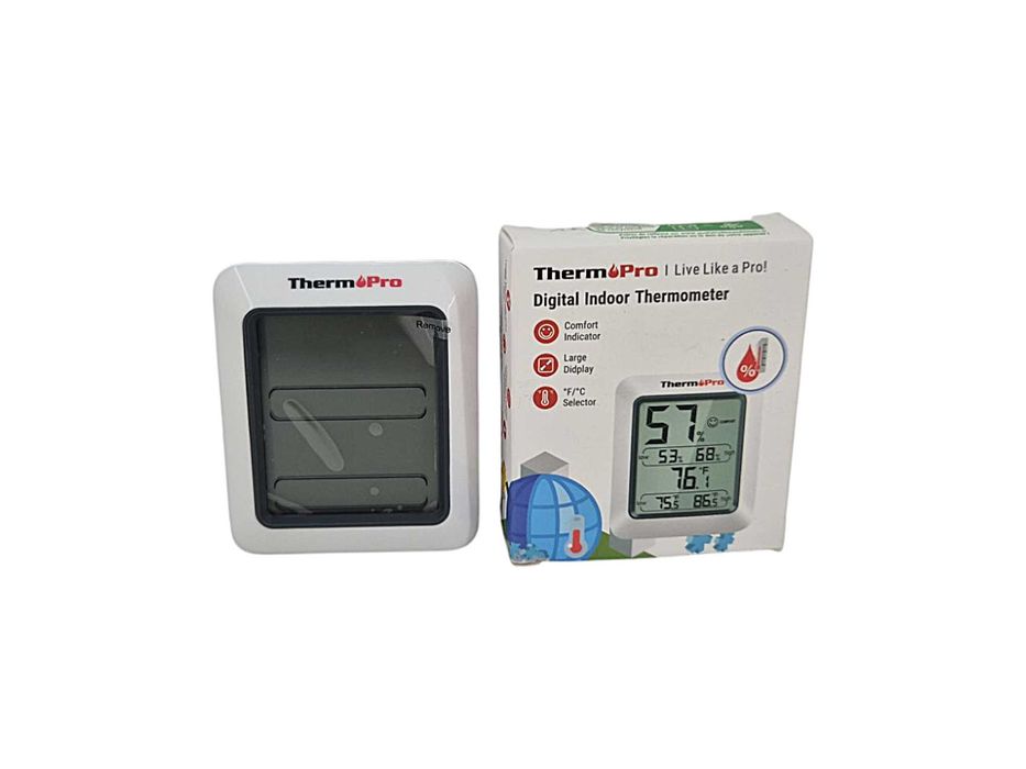 Thermoporo cyfrowy termometr z pomiarem wilgotności