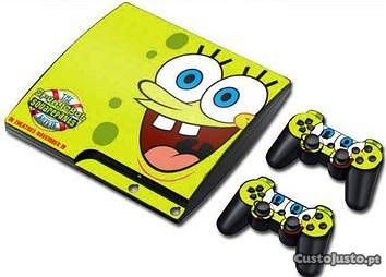 Pelicula autocolante para playstation 3 / ps3 - fat / slim