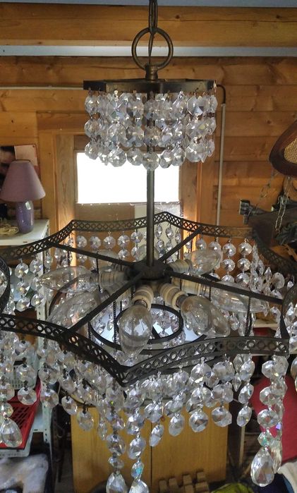 Candeeiro de teto - Lustre - PARA DESOCUPAR -