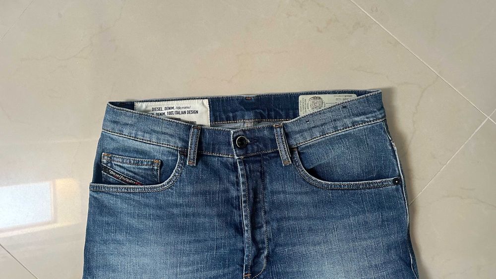 Diesel Eetar 29/30 Spodnie Piękne Slim