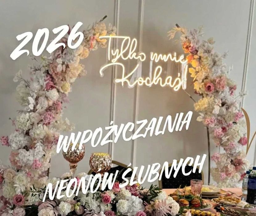 Napis LED Miłość Better Together 18 Neon Wesele WYSYŁKA