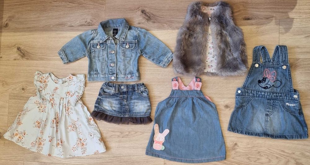 Next Benetton Gap Disney zestaw ciuszków 3-6m/62-68cm jak Nowe