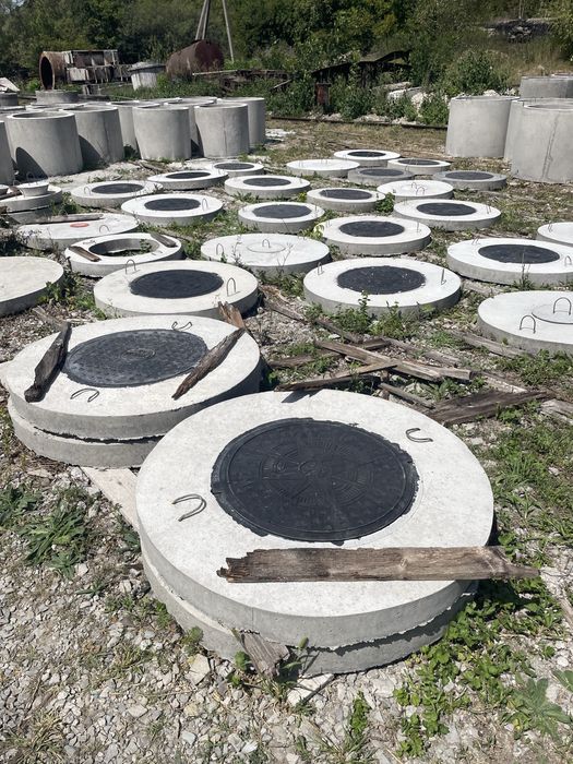 Каналізаційні, місткові і криничні бетонні та залізобетонні кільця