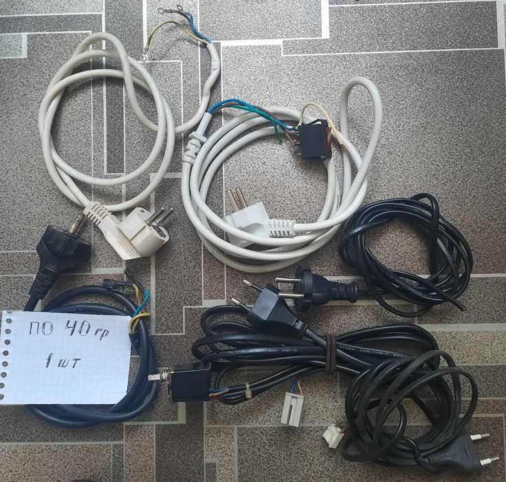 сетевые шнуры питания 6 фото