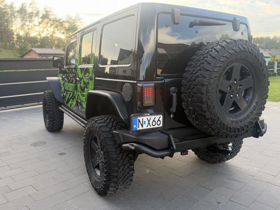 JEEP Wrangler JK Rubicon  2013r 3.6 LPG Call of Duty  automat kola 37” lift 4” ledy wyciagarka