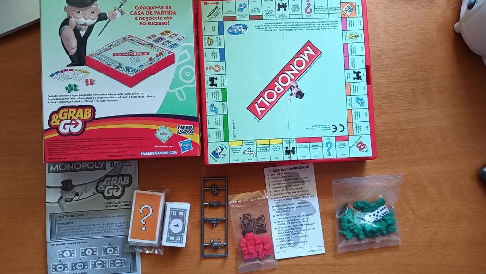 jogo de tabuleiro, monopoly em Português