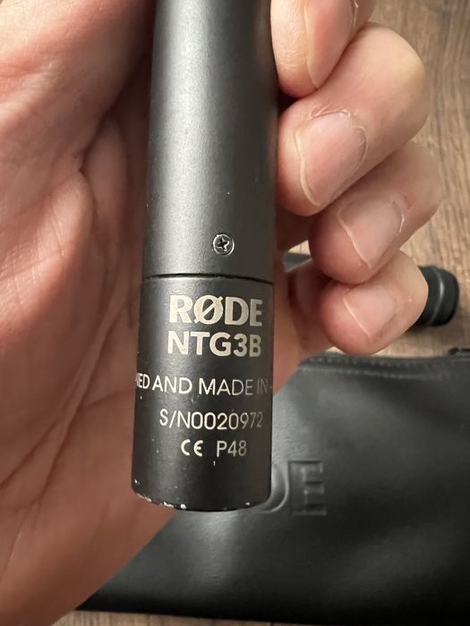 Rode NTG3B Радиовещательный микрофон-пушка.