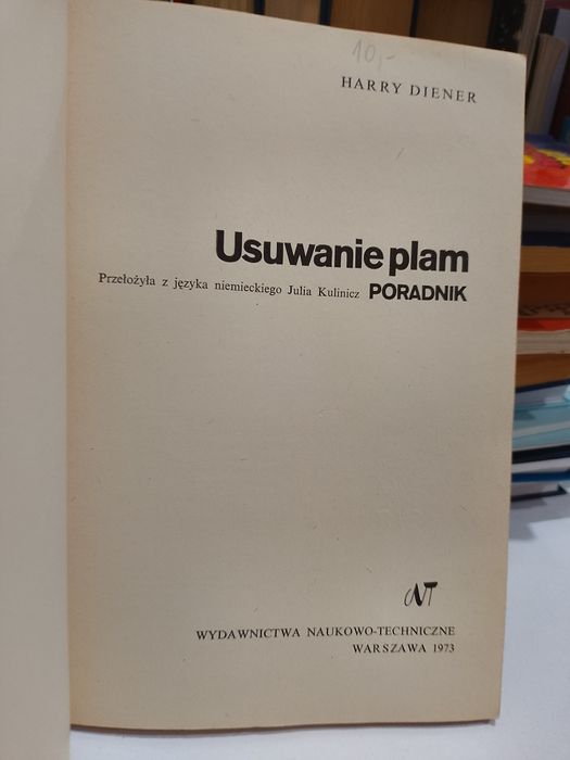 Harry Dieter poradnik usuwanie plam