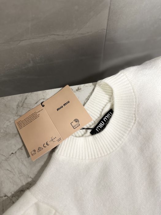 Кофтинка miu miu, светер miu , светер миу миу, поло кофта