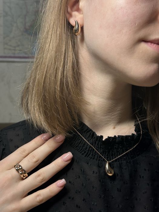 Кольє під бренд Боттега Венета 2.76- золото 585 пооба