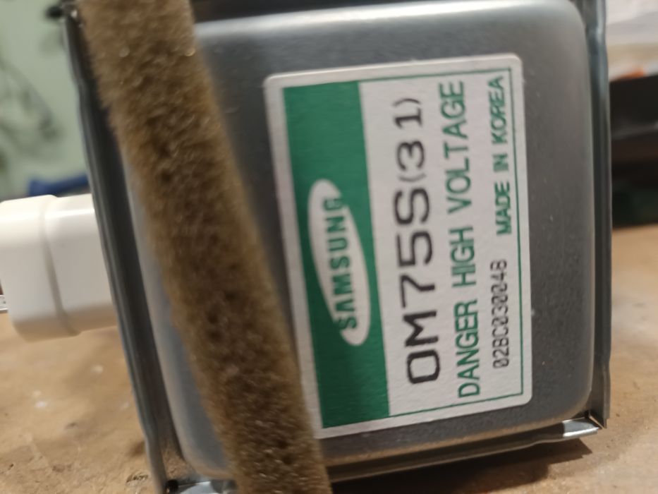 Magnetron maias transformado