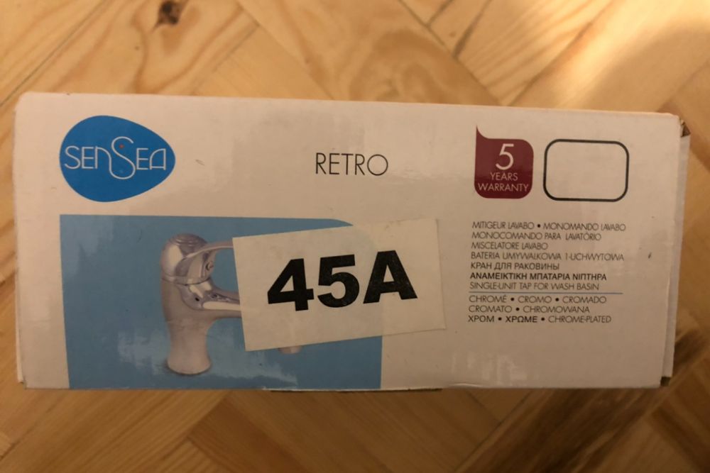 Torneira RARISSIMA Sensea Retro 45A