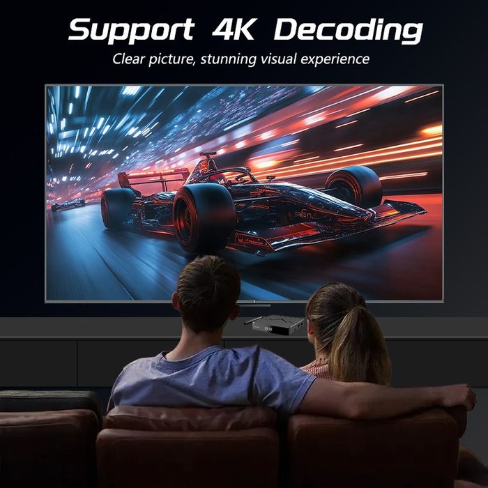 WUDUNG WD05 Android 14 Smart TV Box Amlogic S905Y5 4GB 32GB AV1