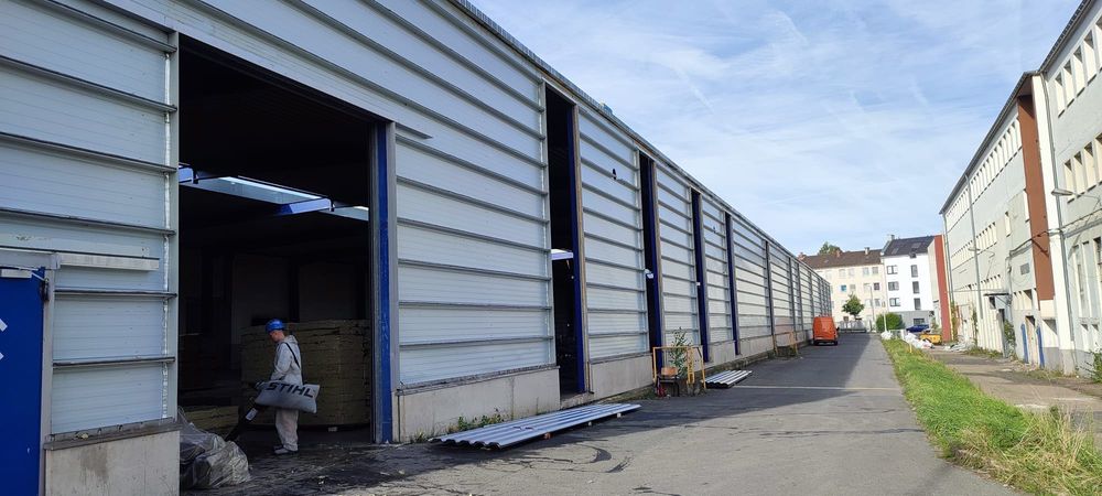 Hala stalowa magazyn 30x126m 7,4m konstrukcja