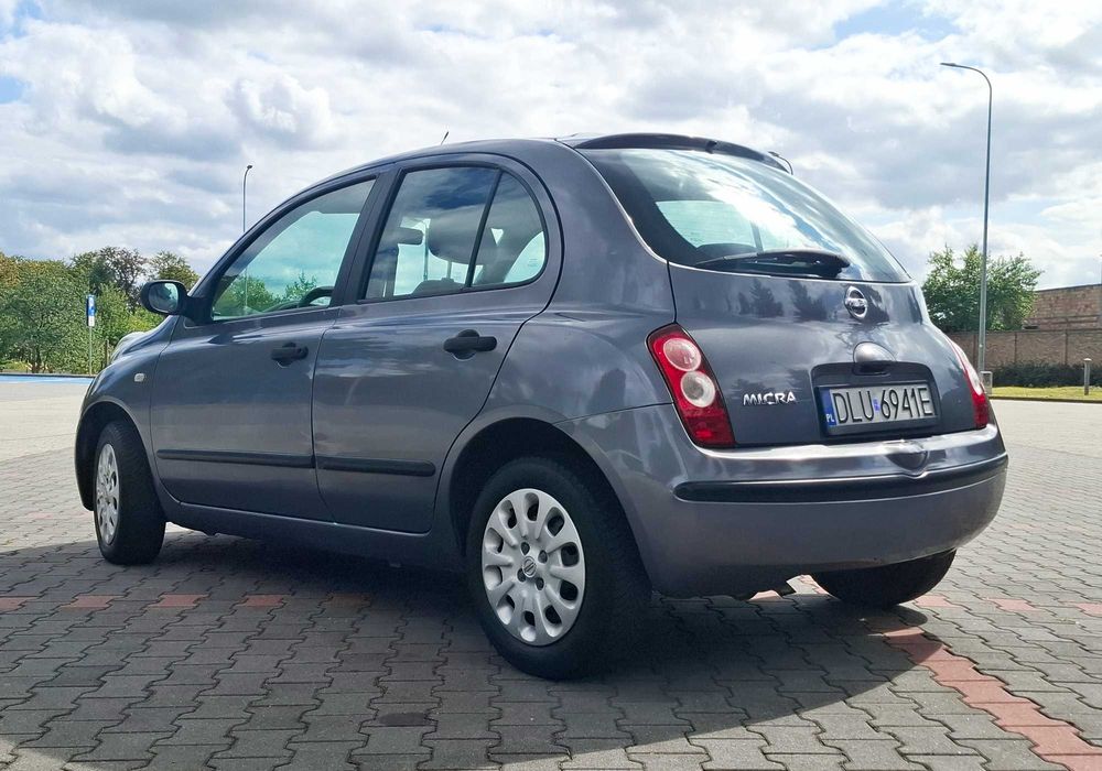 Nissan Micra 1.2 80KM 2008r. | niski przebieg | klimatyzacja | bez korozji