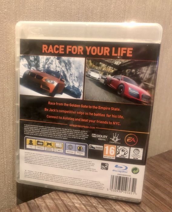 Игра Need for Speed: The Run для PS3 + подарок