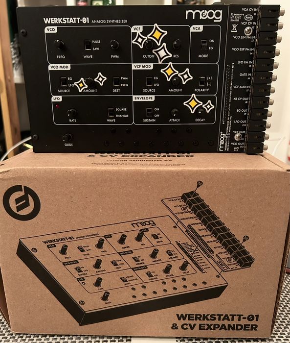 Аналоговий синтезатор Moog Werkstatt-01