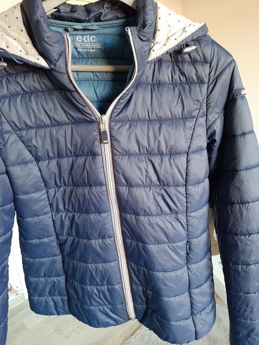 Kurtka pikowana edc xs granatowa jesienno wiosenna