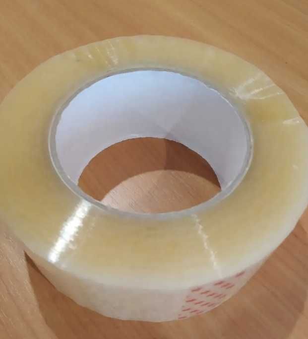 Скотч упаковочный, прозрачный 1200 м