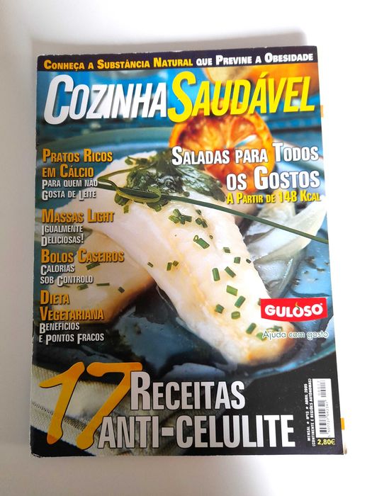 Revista Culinária da coleção Cozinha Saudável Número 13 2005