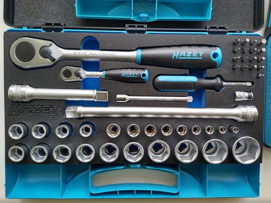 Наборы Hazet 953 HP 1/4 и 1/2 1000нм / Wera 8100 SA/SC 2