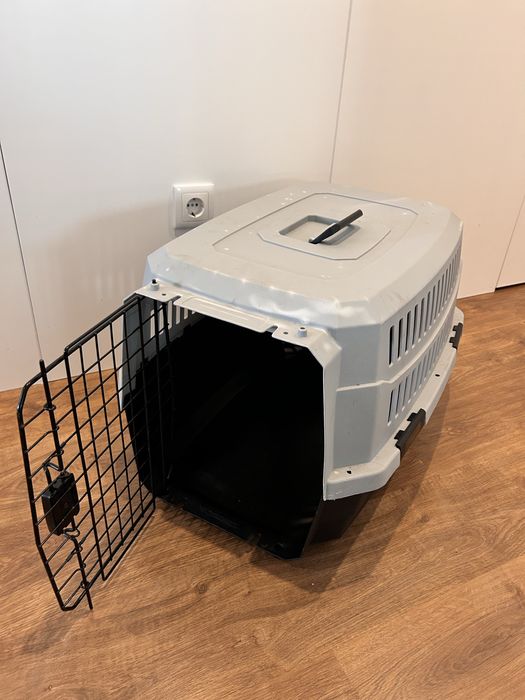 Transportadora Gato Cão (medio/pequeno) - Fácil de arrumar