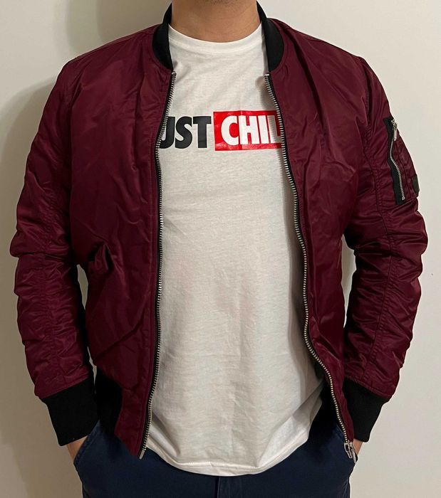 Jack & Jones стильний чоловічий бомбер куртка