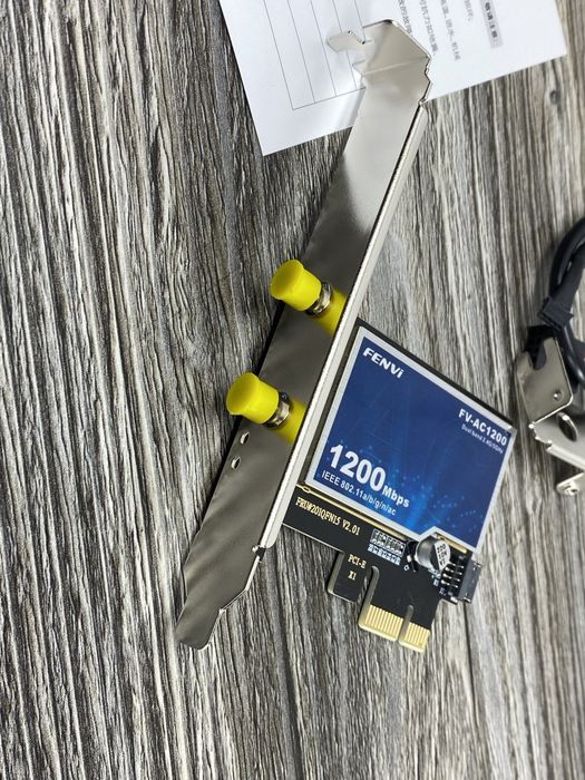 Мережева карта Fenvi FV-AC1200 PCI-E WiFi 2.4Ghz/5Ghz + Bluetooth 4.0