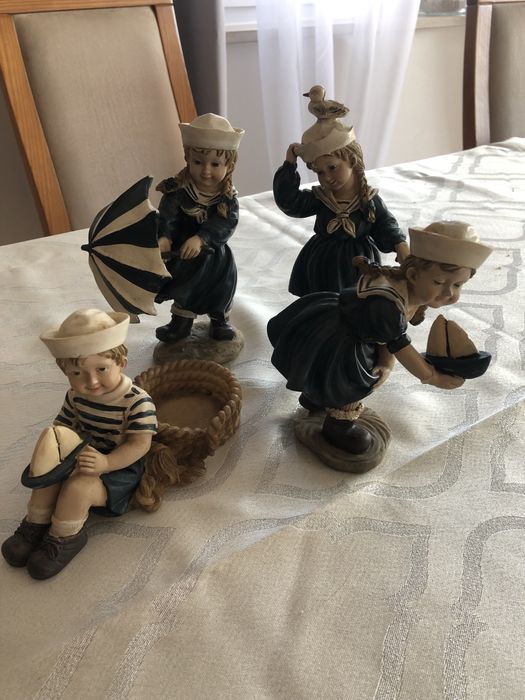 Conjunto miniatura de marinheiros