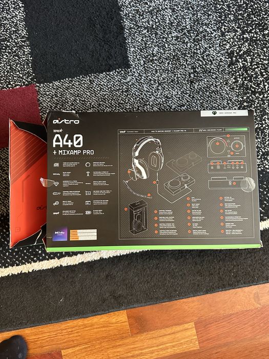 Astro A40 MicAmp PRO + Mod kit isolamento