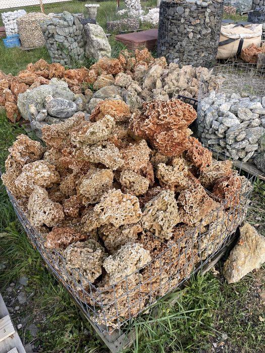 Czerwony Wapień Spaghetti Skała do Akwarium Malawi Tanganika