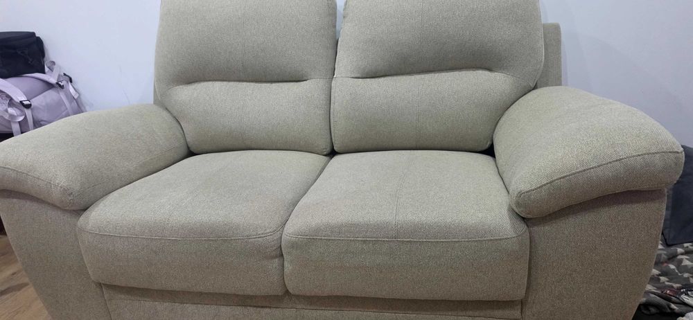 SOFA 2 lugares, bege escuro