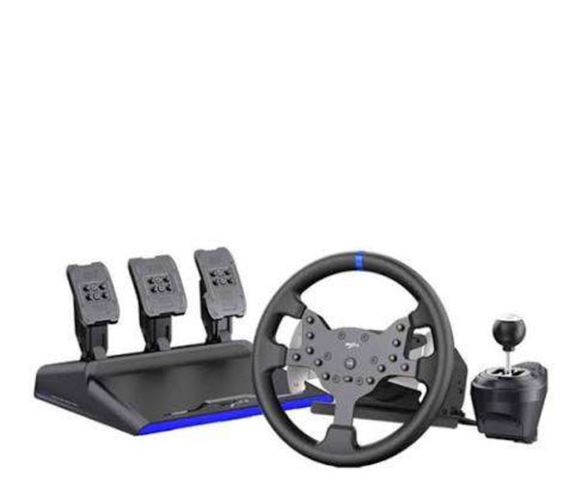 Kierownica PXN V99 Force Feedback PC PS4 XBOX 270/900 stopni DEFEKT, OPIS