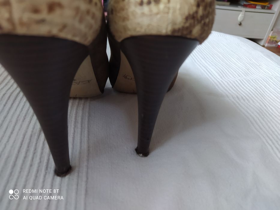 Buty skóra wężowe