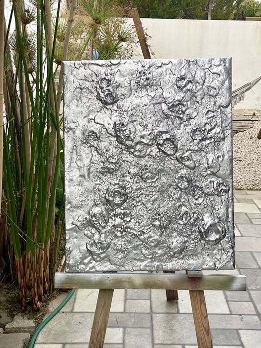 Quadro tela arte textura decoraçao parede pintura