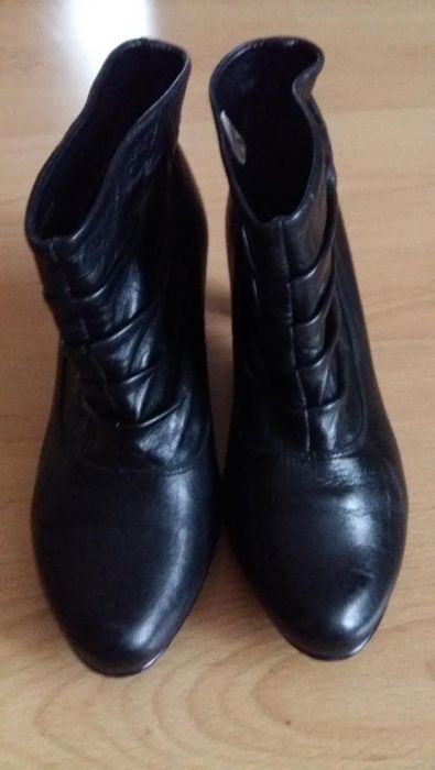 nowe botki skóra naturalna