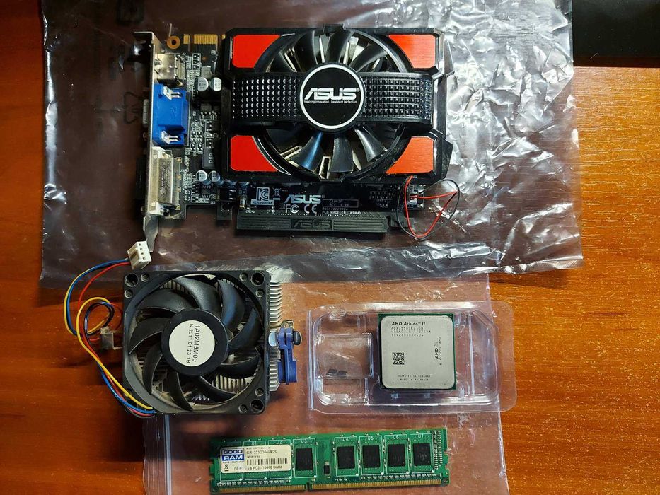 Оперативная память ddr3 2gb 1333 mhz  Процессор athlon II x2 255 2-2