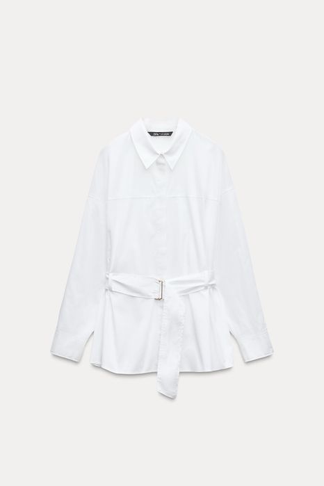 Рубашка блузка кофта женская белая zara