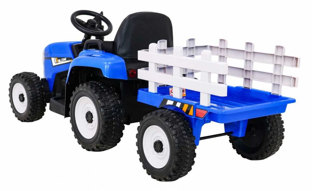 Pojazd Elektryczny dla Dzieci - Traktor BLOW z Przyczepą