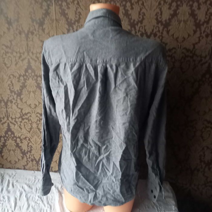 szara gładka koszula primark S