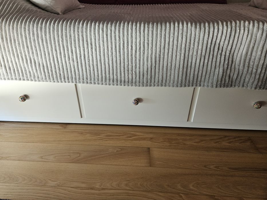 Cama branca Hemnes