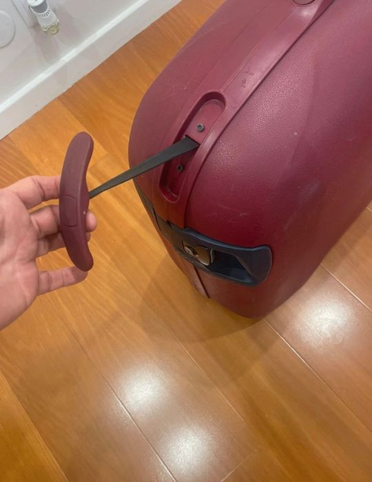 Mala viagem rígida. Samsonite