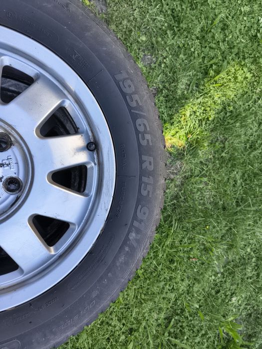 Koła na alufelgach audi A4 B5