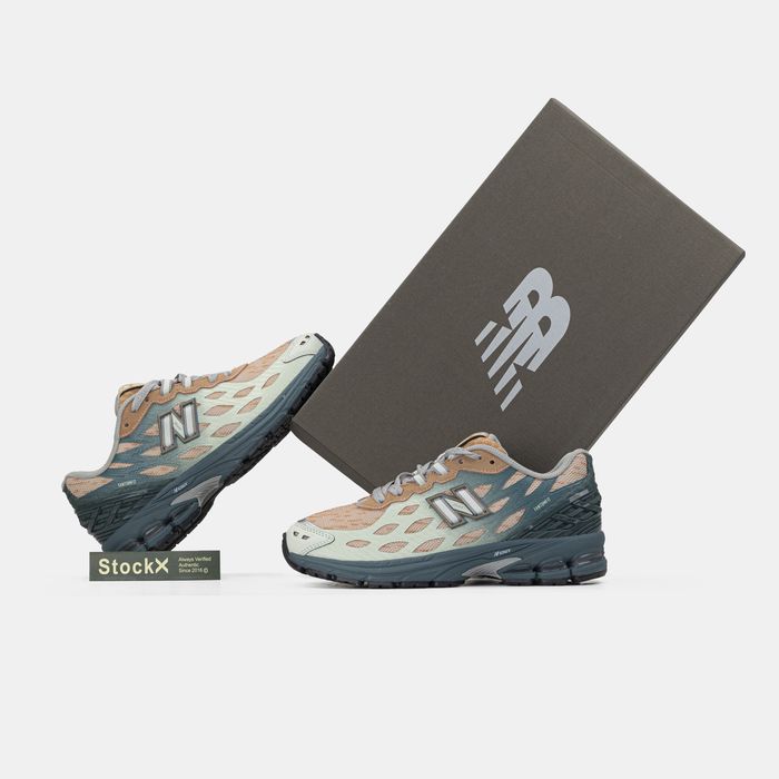 Кросівки Кроссовки New Balance 1906W New Spruce Blue Green Orange Синий Зеленый Оранжевый Синій Зелений Помаранчевий Кросовки Демісезон