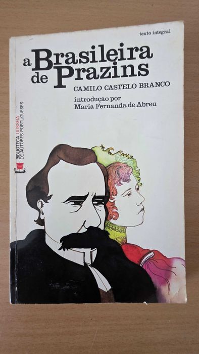 Livro "A Brasileira de Prazins" de Camilo Castelo Branco