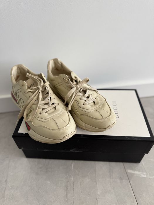 Gucci snakersy ze skóry