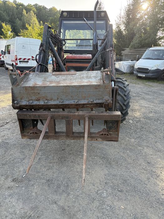 Zetor 7245, ładowacz, Tur, 4x4, rok 1991