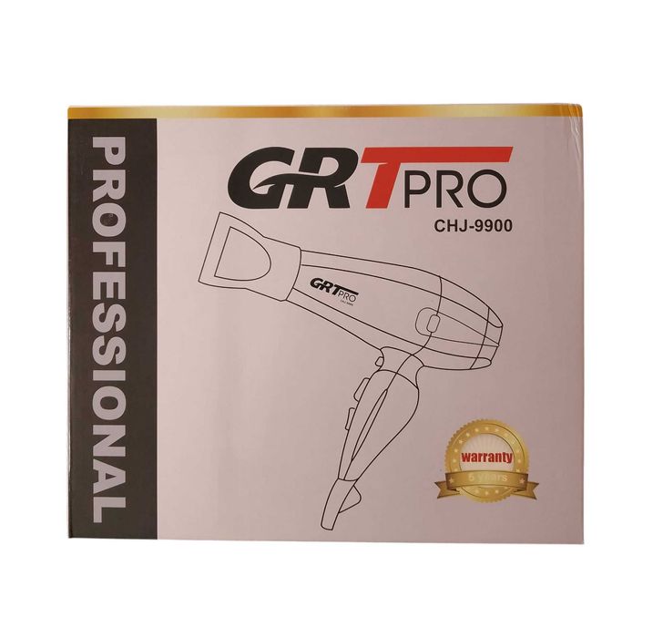 Suszarka do włosów z dyfuzorem jonowa, mocna 2400W różne tryby temp.